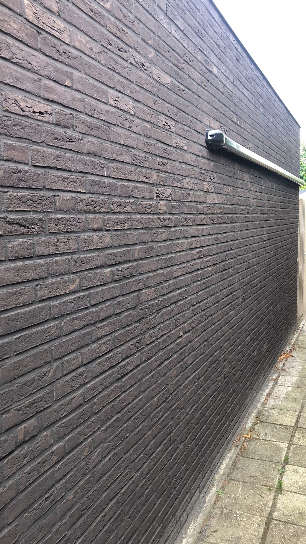 Aanbouw in metselwerk