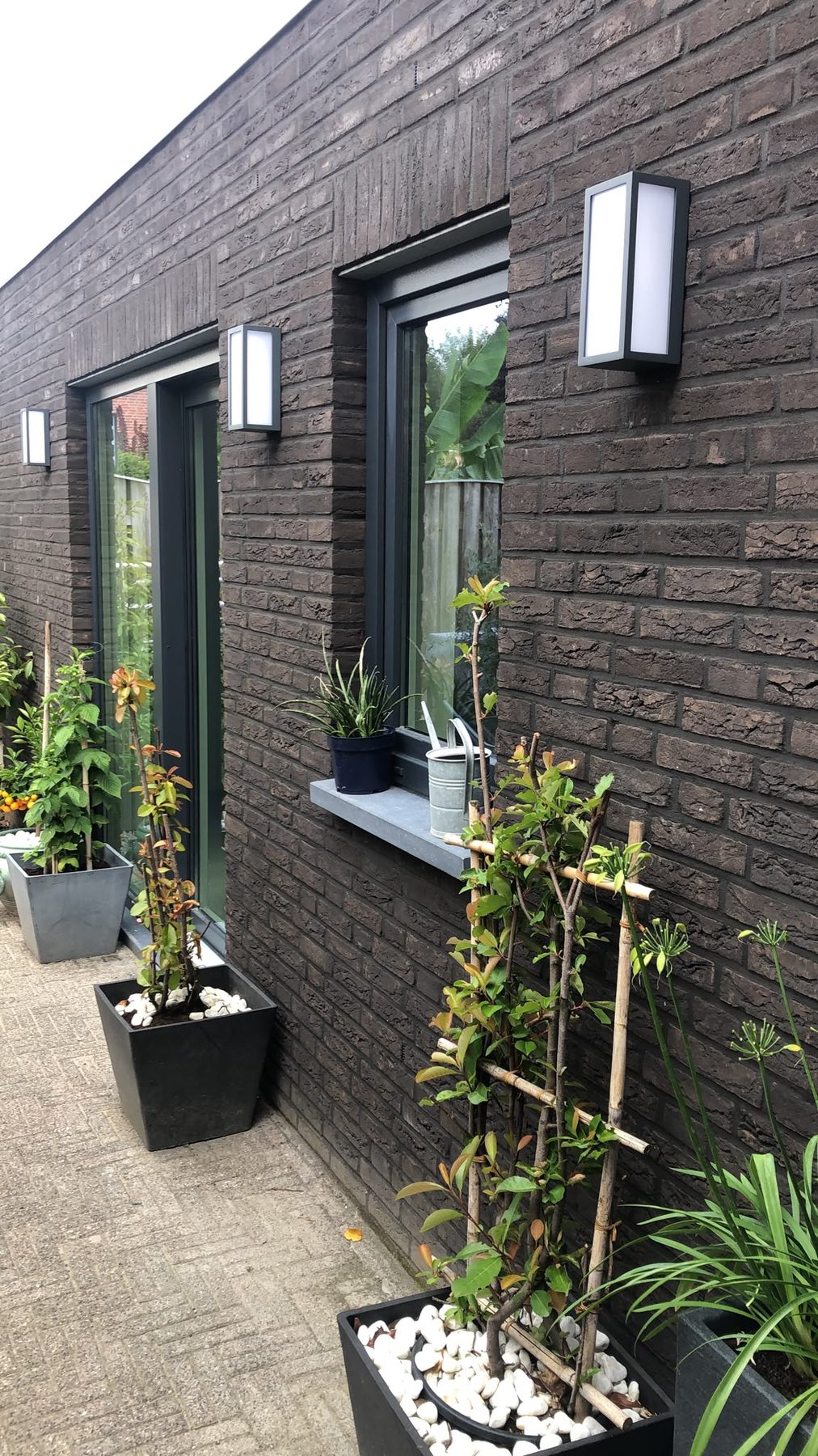 Aanbouw in metselwerk